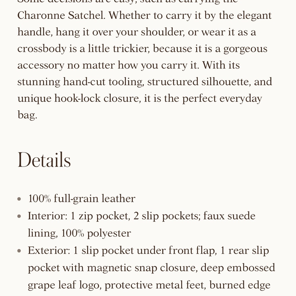 Patricia Nash satchel handbag! - Picture 4 of 4